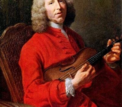 Attribué à Joseph Aved, Portrait De Jean Philippe Rameau (vers 1728) 001