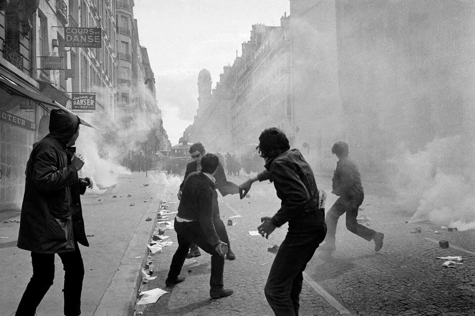 1968 v Paříži. Foto Francouzský institut v Praze