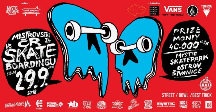 Mistrovství ČR Ve Skateboardingu Bude V Sobotu