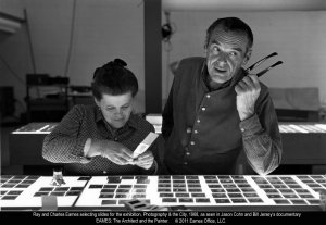 Ray and Charles Eames © 2011 Eames Office, LLC.