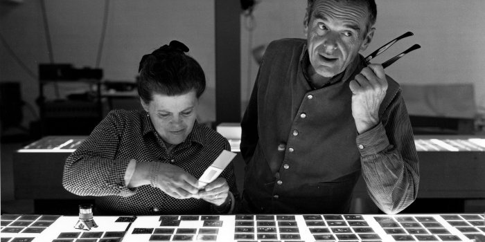 Ray And Charles Eames © 2011 Eames Office, LLC.