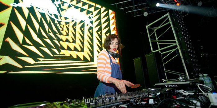 Nina Kraviz Performs During The Red Bull Music Academy Stage In Yangpyeong, Gyeonggi-do, Republic Of Korea On May 18, 2013 // Sungwhan Cho / Red Bull Content Pool // 1369126855057-307545344 // Usage For Editorial Use Only // Please Go To Www.redbullcontentpool.com For Further Information. //