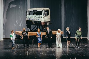 Die Zehn Gebote Regie Stephan Kimmig Foto Volkstheater