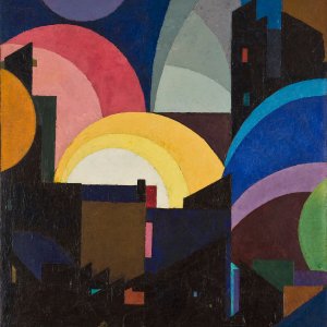 Fritz Stuckenberg, Schwüle, um 1919
© Urheberrechte am Werk erloschen, Repro: Joachim Fliegner