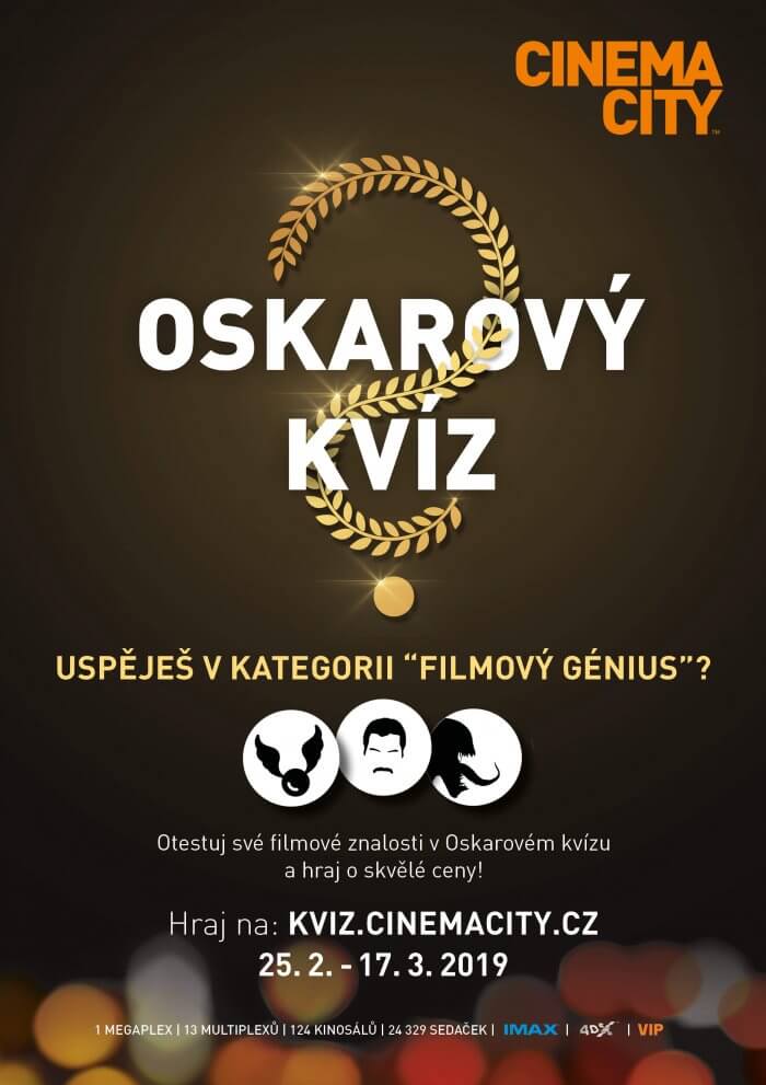 Otestujte Si Své Vědomosti V Oskarovém Kvízu Cinema City