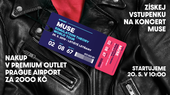 Nakupte V POP Airport A Získejte Lístek Na Koncert Muse