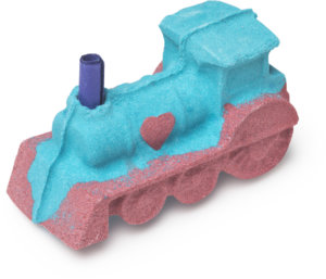 CRAZY TRAIN - koupelová bomba, foto Lush