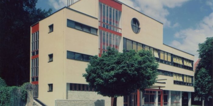 Tělocvična Střední Ekonomické školy Olomouc S učebnami, 1982-86, Fotoarchiv: MUO