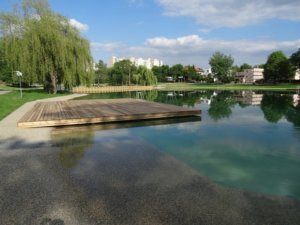 foto: koupaliště Lhotka