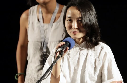 Režisérka Mijie Li A Producentka Betsy Tsai (4.7., úvod K Filmu Konfuciánský Sen)