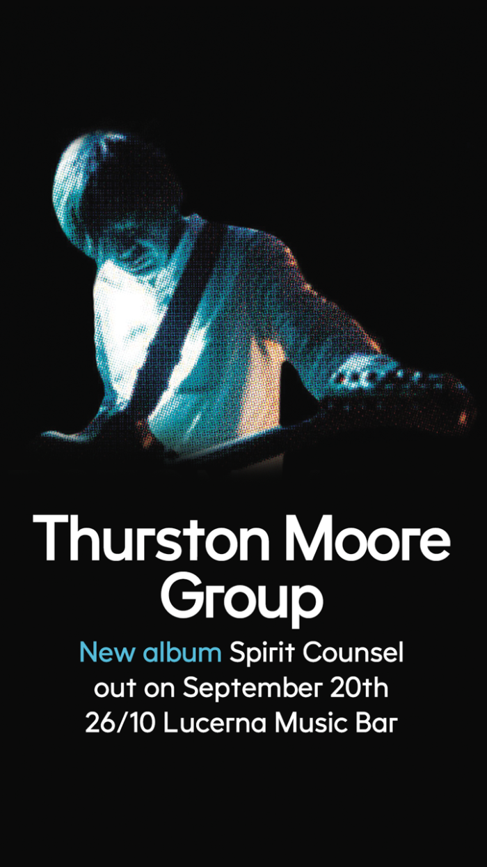 Zakladatel Sonic Youth Thurston Moore V Praze Představí Novinku