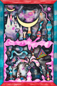 Anežka Hošková, South Of Heaven, 2012, 80 X 120,cm, Akvarel Na Plátně