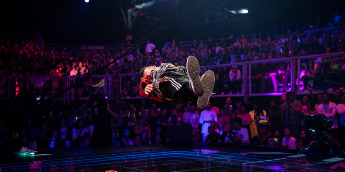 Kriss From Czech Republic Competes At The Red Bull Dance Your Style World Final At La Grande Halle De La Villette In Paris, France On October 12, 2019 // Little Shao/Red Bull Content Pool // AP-21UVG2Z8N1W11 // Usage For Editorial Use Only //