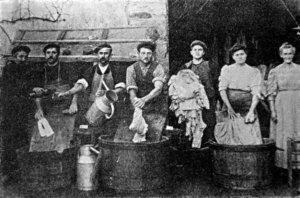 Grandes Blanchisseries De Pantin4 Zacatek Let 1900, foto  Elis Textil Servis s. r. o.