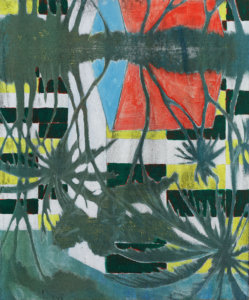 NO In The Forest No. 16 Akryl, Plátno 2019