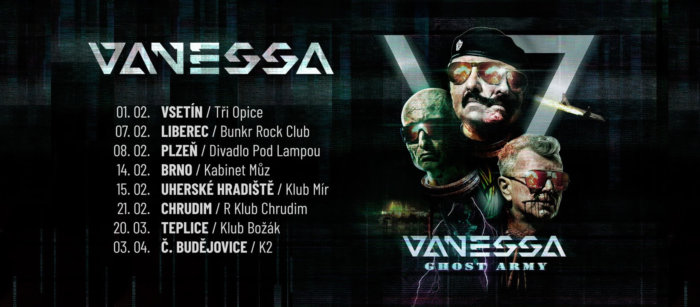 Legendární Vanessa Vydává Novou Desku Ghost Army A Vyráží Na Tour
