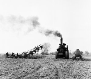 parní oračka Libuše, foto Zdeněk Tempír, archiv Národního zemědělského muzea
