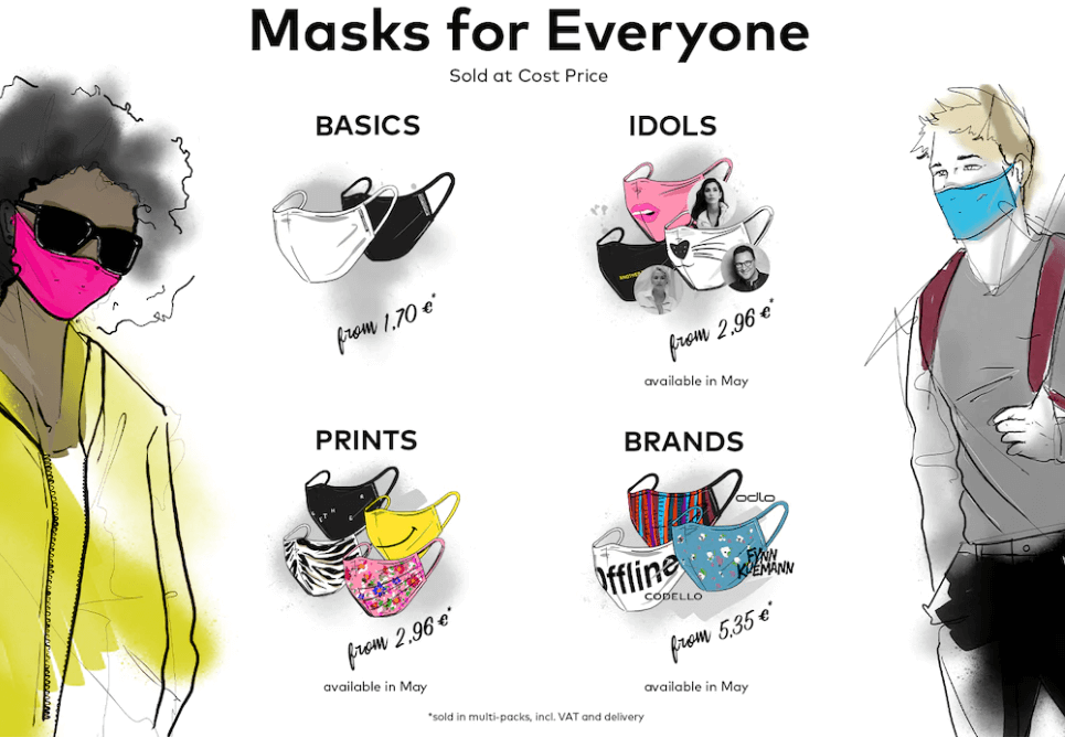 ABOUT YOU Masky pro všechny