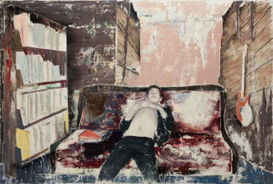 Alexander Tinei, Be A Poem, 2017, Olej, Plátno,200 X 300cm