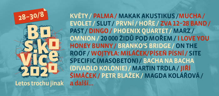 Festival Boskovice 2020 Proběhne V Srpnu A Komorněji