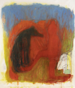 Face to face-Z očí do očí-olejomalba-2019