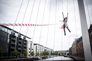 Performance Hang Out Elišky Brtnické_Foto: Vojtěch Brtnický