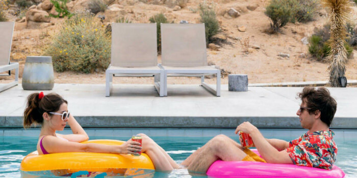 Andy Samberg And Cristin Miliot - Palm Springs By Max Barbakow/Courtesy Of Sundance Institute.