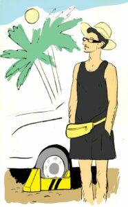 Džian Baban (kresba Jiří Grus)