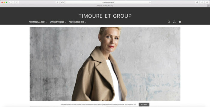 TIMOURE ET GROUP: Nový Eshop