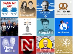 Podcasty Kolaz