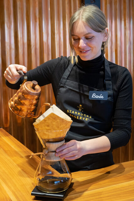 Barbora Golombová, foto Starbucks