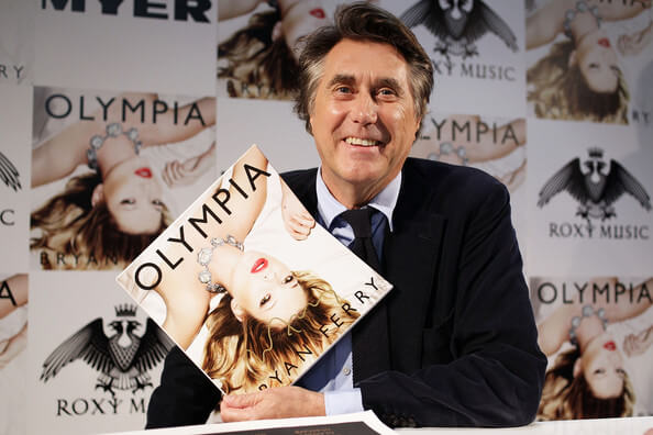Ilustrační foto. Bryan Ferry na autogramiádě svého alba Olympia. <a href=