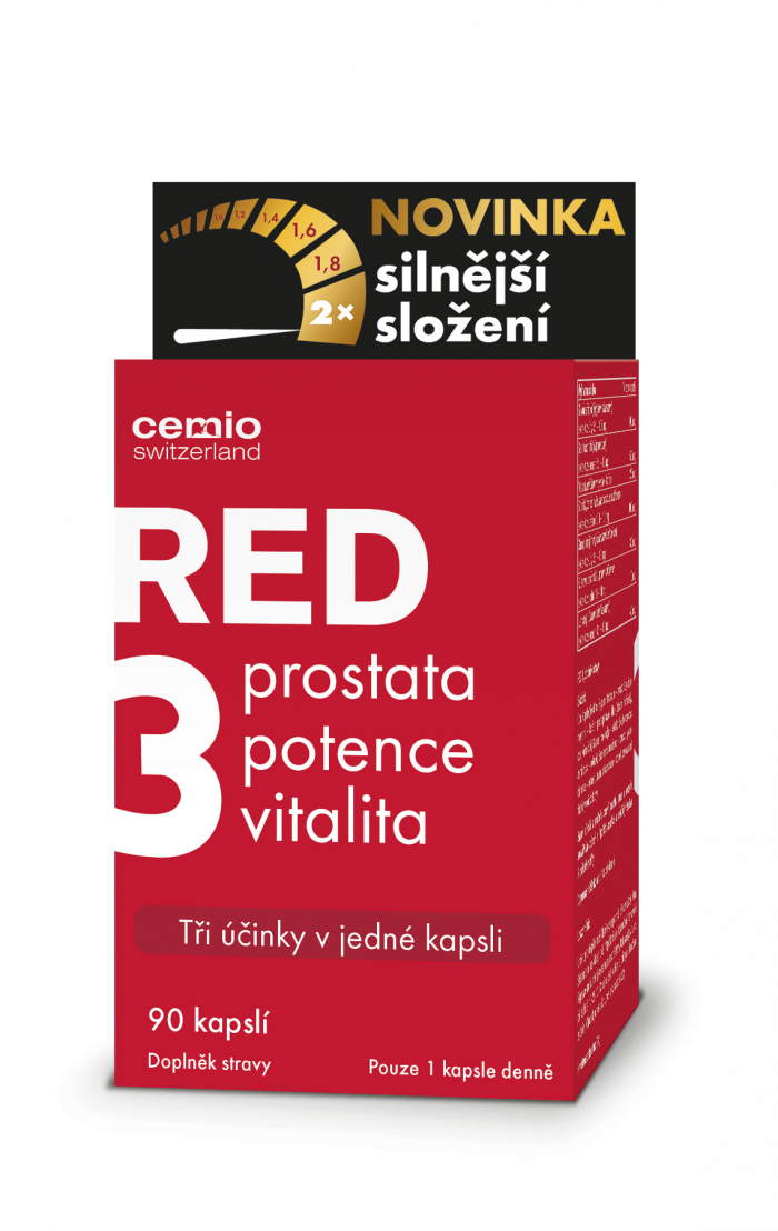 Cemio RED3® Má Nyní silnější Složení