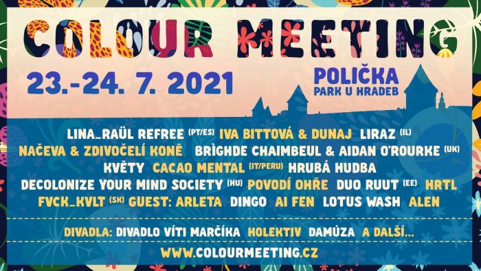 Colour Meeting 2021: Hudba, Divadlo, Workshopy I Domácí Kuchyně V Krásném Prostředí Poličky