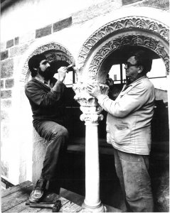 Ladislav Werkmann A Aleš Rozehnal, 80. léta, Zdíkův palác - foto Ladislav Galgonek