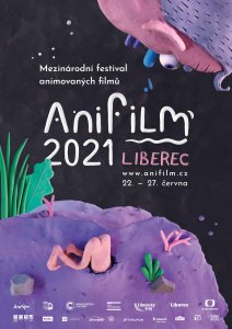 PLAKAT A1 ANIFILM 2021 CERVEN