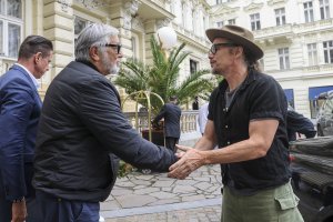 Prezident Festivalu Jiri Bartoska Herec Ethan Hawke