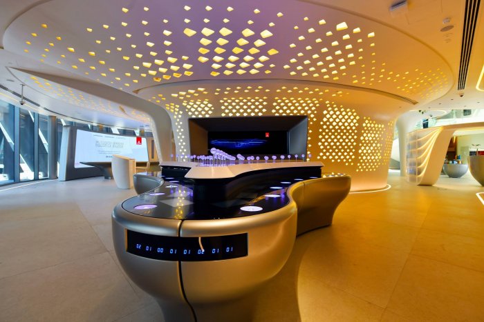 Emirates Pavilon Na EXPO 2020 V Dubaji Je Připraven Pro Návštěvníky