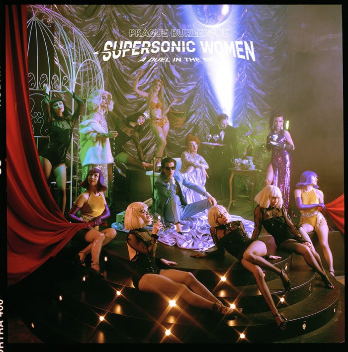 Supersonic Women Budou Výběrem Toho Nejlepšího Od Prague Burlesque