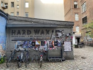 hard wax record store berlin, foto JK
