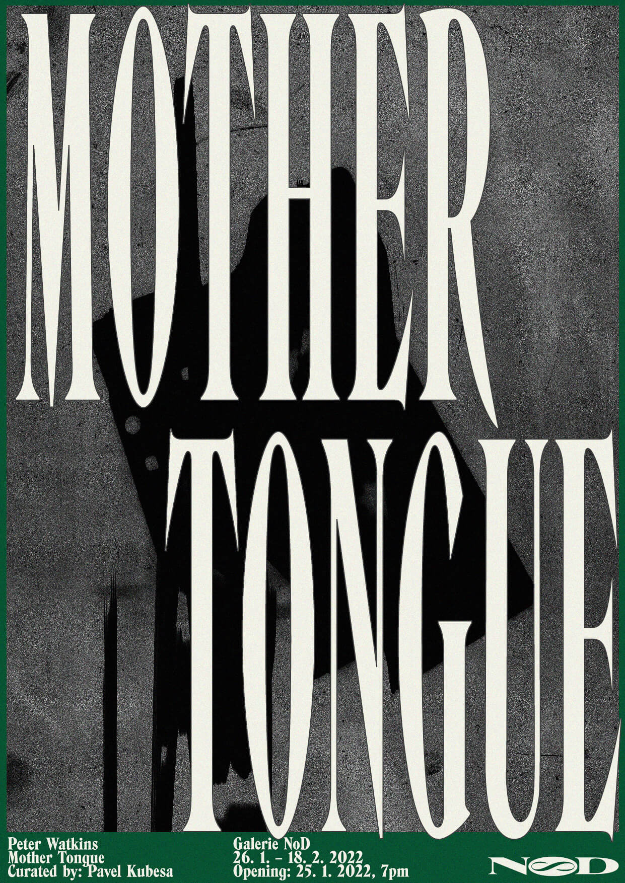 Peter Watkins Mother Tongue Galerie NoD 2022