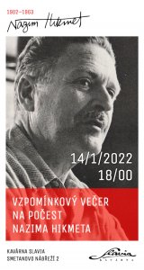Pozvánka Nazim Hikmeta