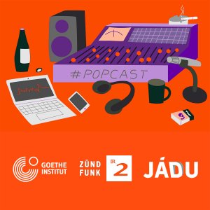 Popcast Orange+logos