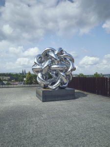 Venkovní  výstava Lukáš Raise v Bastionu na Praze 2