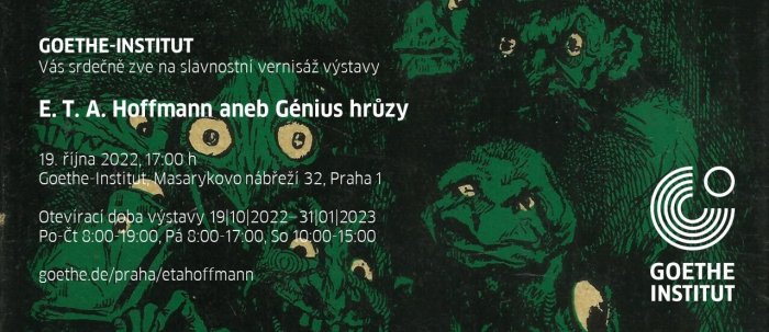 Génius Hrůzy V Pražském Goethe-Institutu