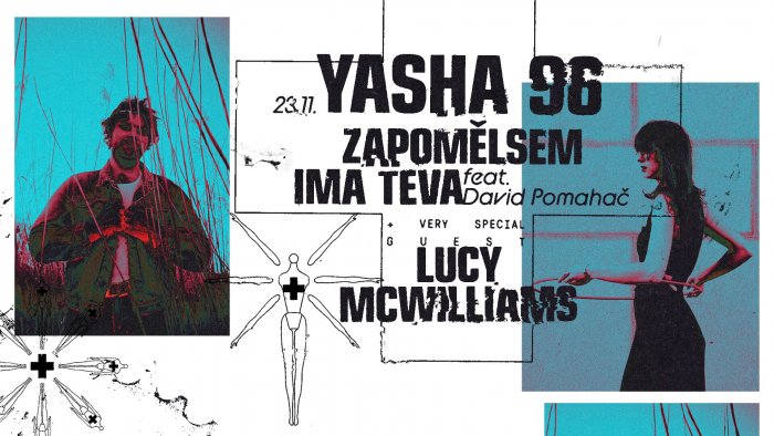 Report: YASHA 96 ✚ ZAPOMĚLSEM ✚ IMA TEVA ✚ LUCY MCWILLIAMS V Bike Jesus