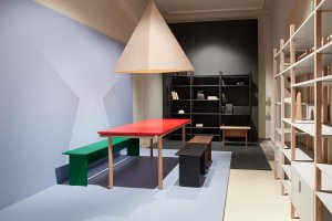 Instalace Devoto na přehlídce Designblok