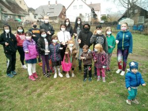 Děti v azylovém domě v Jiřetíně