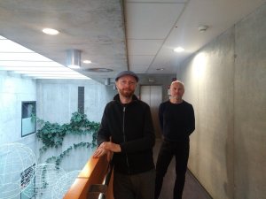 Patrik Hábl a Petr Vizina