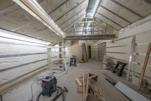 Podkroví v Arcidiecézním muzeu / Foto MUO / Markéta Lehečková